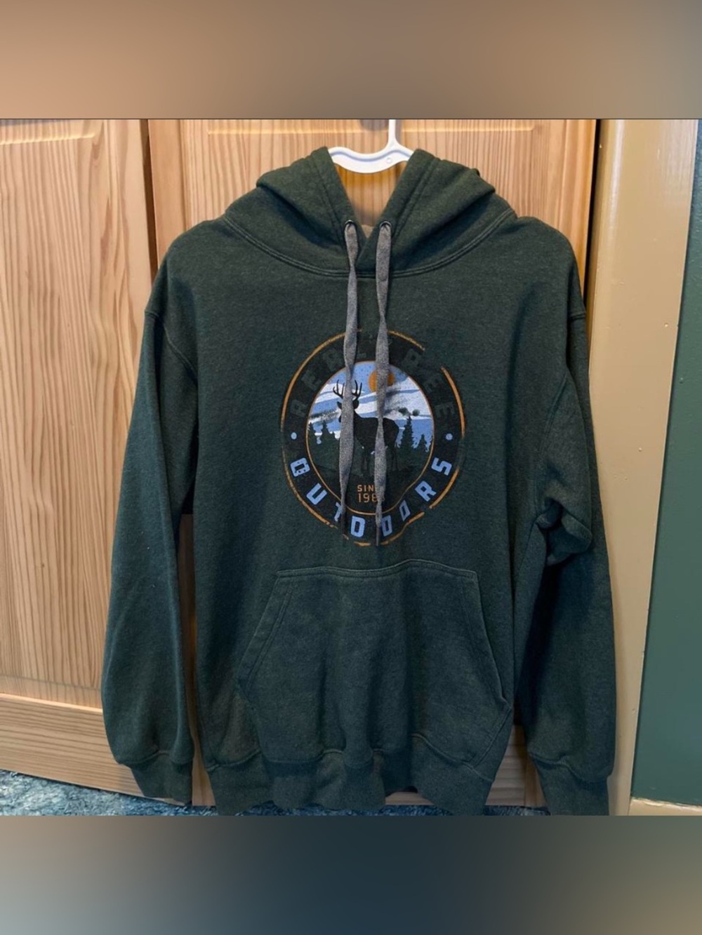 Realtree Dark Green Outdoors Graphic Hoodie